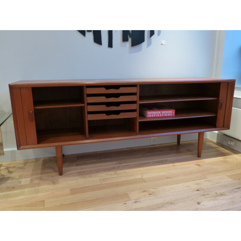 Vintage Scandinavian teak sideboards, Arne VODDER - 1950