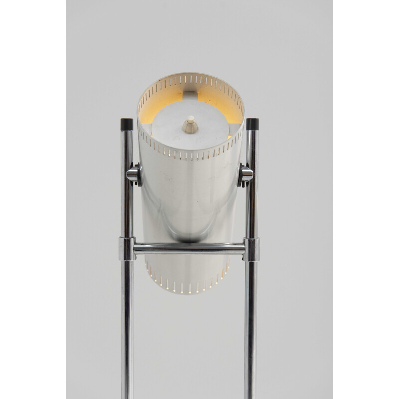 Vintage "Trombone" floor lamp by Jo Hammerborg for Fog & Mørup, Denmark 1960s