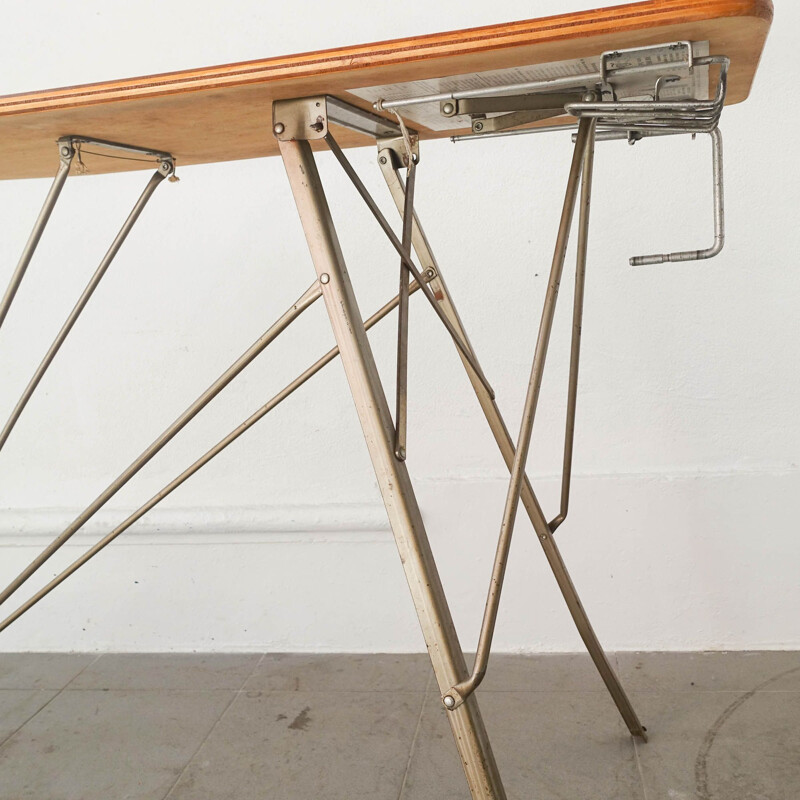 Mid-century "Libellule" ironing board from Normafix, France 1950s