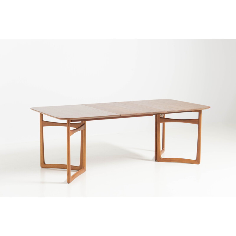 Table vintage de Peter Havidt & Orla Molgaard-Nielsen pour France et Daverkosen, Danemark 1950