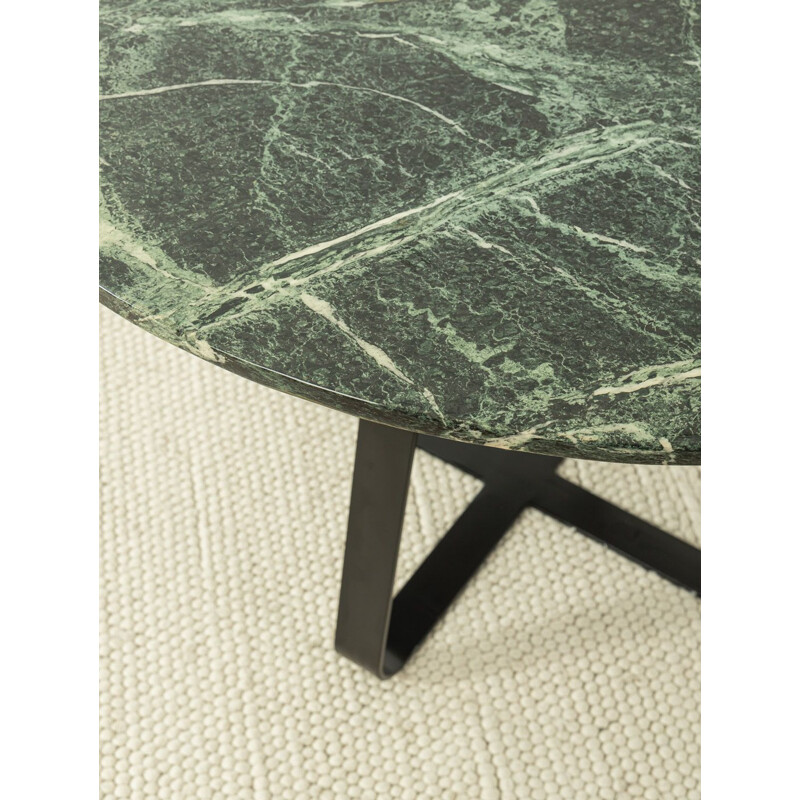 Mid-century marble dining table Ø 110, Germany 1960s