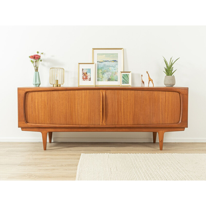 Vintage teak veneer sideboard by Bernhard Pedersen & son, 1950s