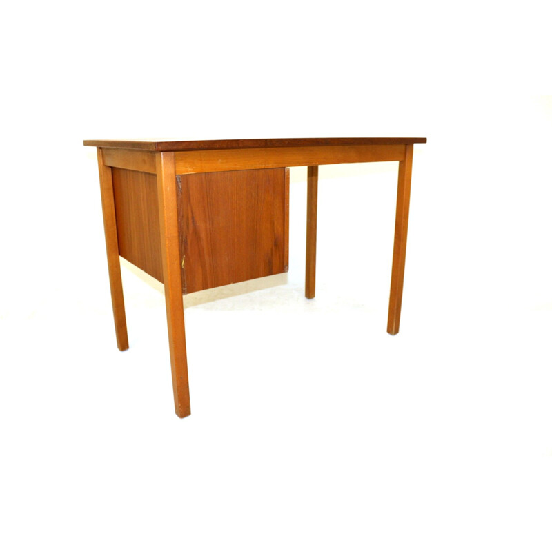 Vintage teak desk, Sweden 1950