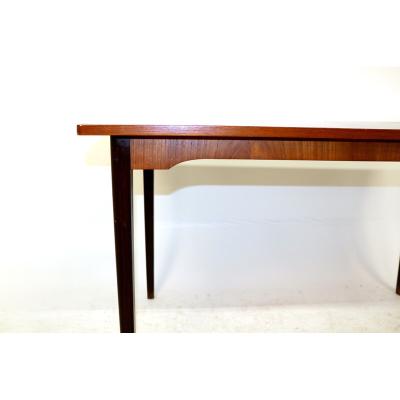 Vintage teak dining table, Sweden 1950