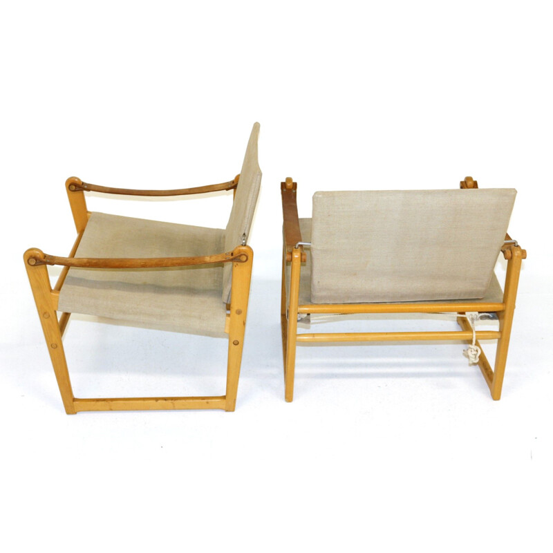 Paire de fauteuils vintage "Cikada" de Bengt Rude pour Möbel-ikéa, 1960