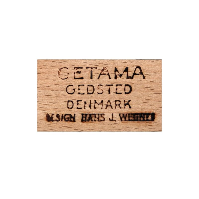 Getama coffee table in solid oak, Hans WEGNER - 1980s