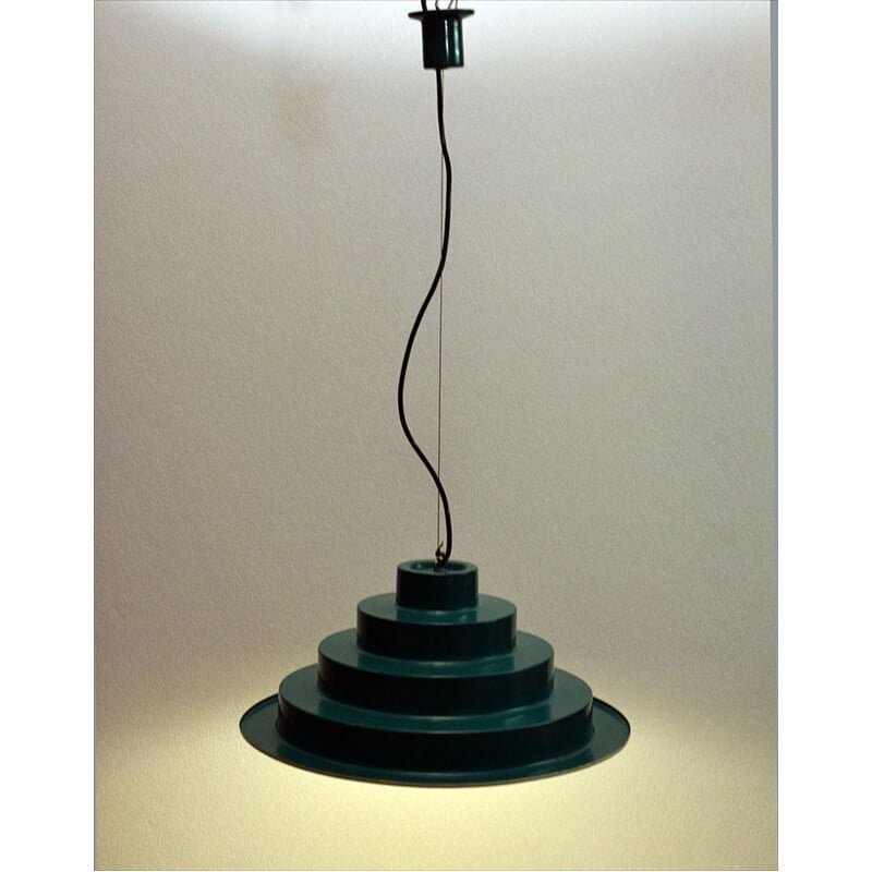 Mid-century candle ceiling lamp for Autogrill Italia, 1960s