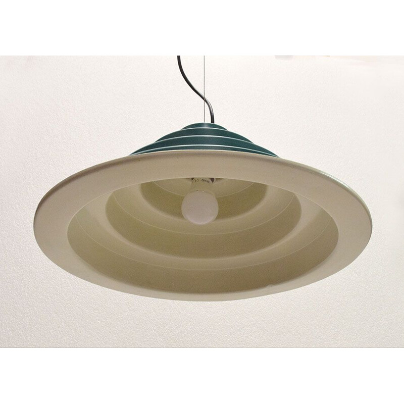 Mid-century candle ceiling lamp for Autogrill Italia, 1960s