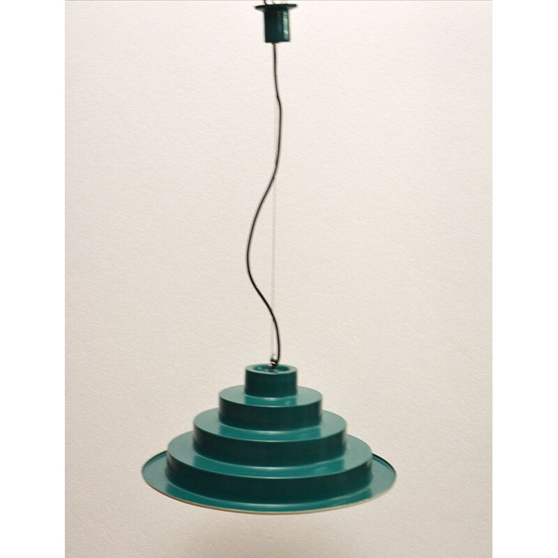 Mid-century candle ceiling lamp for Autogrill Italia, 1960s