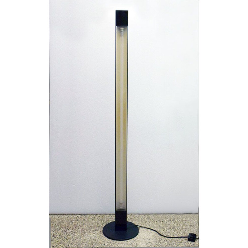 Vintage neon floor lamp model "Rio" by Rodolfo Bonetto for Luci, 1980