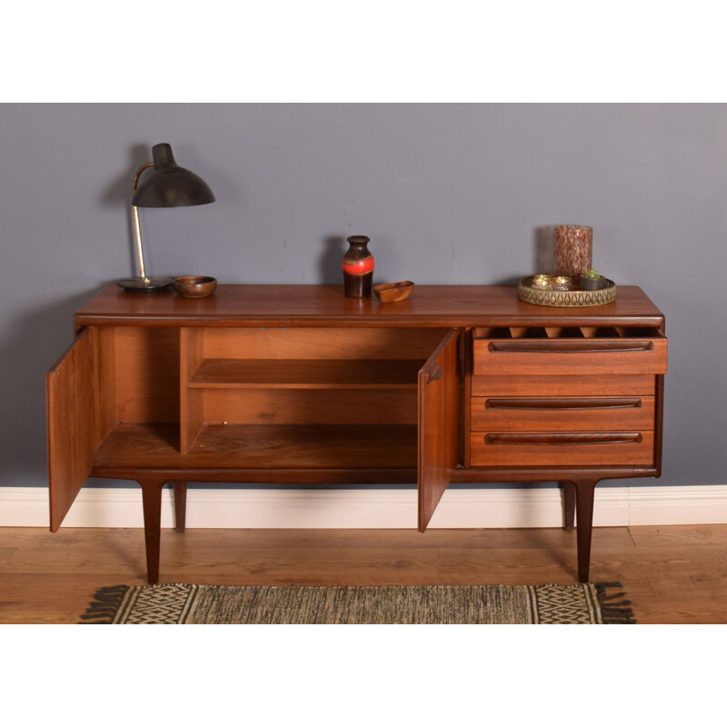 Vintage teak short sideboard for A Younger, 1960s