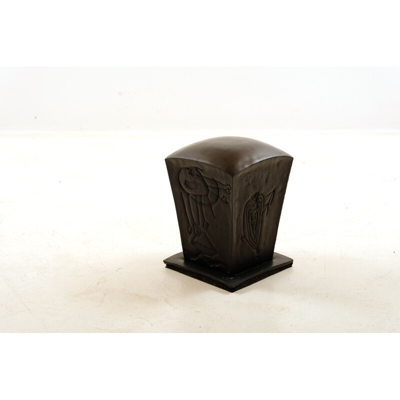 Pair of vintage Ara stools by P. Starck, 1985