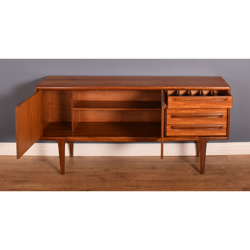 Vintage teak short sequence sideboard for Younger, 1960s