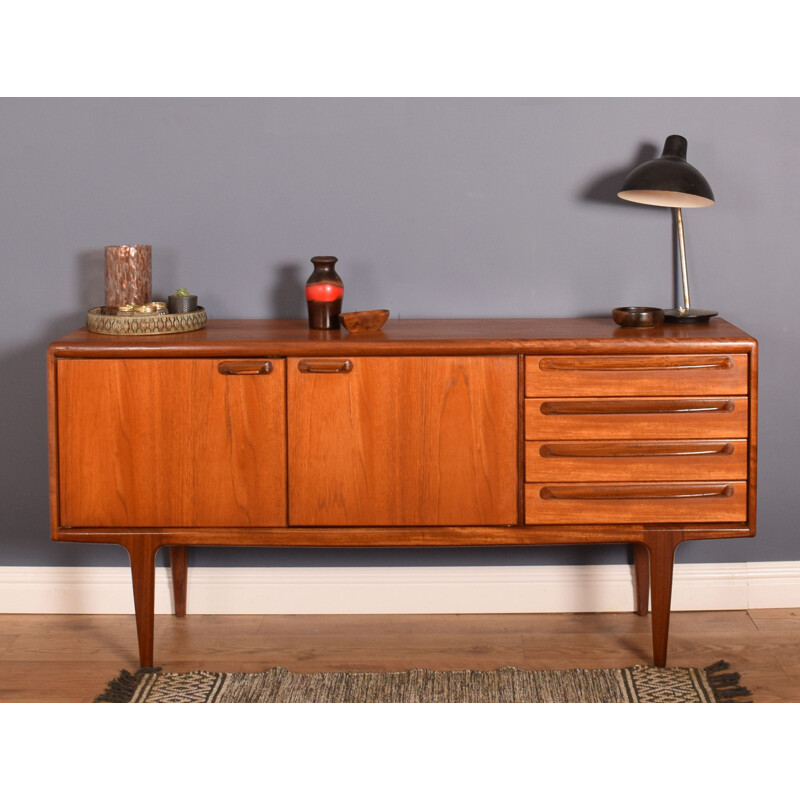 Vintage teak short sequence sideboard for Younger, 1960s