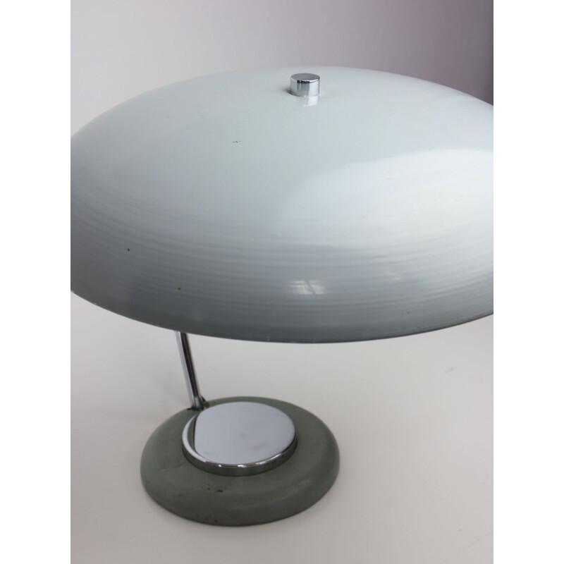 Vintage Bauhaus table lamp with big buttons