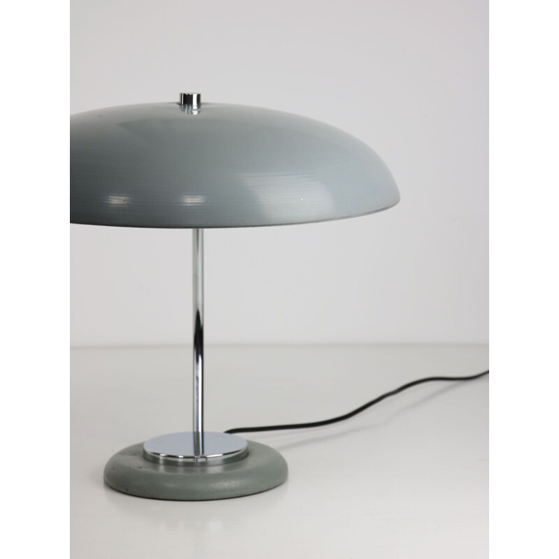Vintage Bauhaus table lamp with big buttons