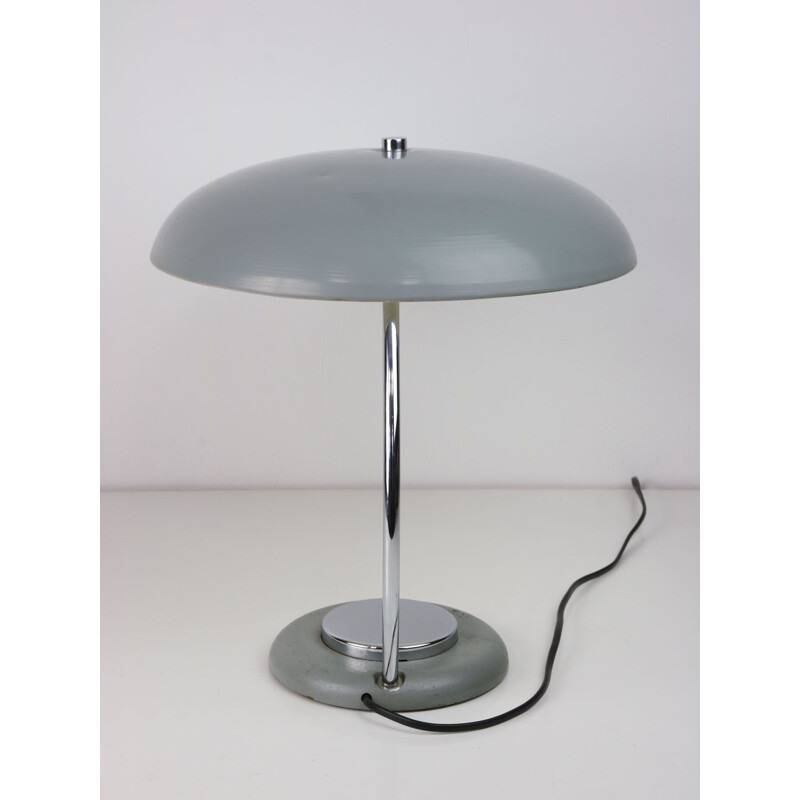 Lampada da tavolo Bauhaus vintage con grandi bottoni