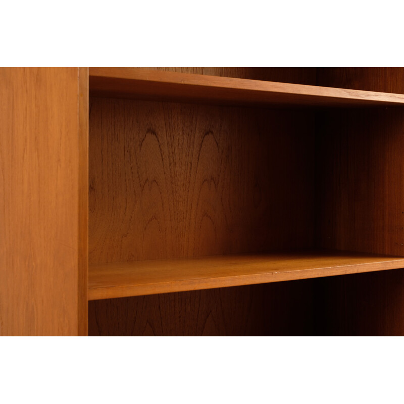 Vntage teak bookcase by Domino, Denmark 1960