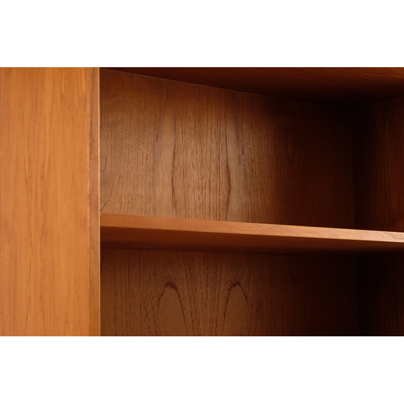 Vntage teak bookcase by Domino, Denmark 1960