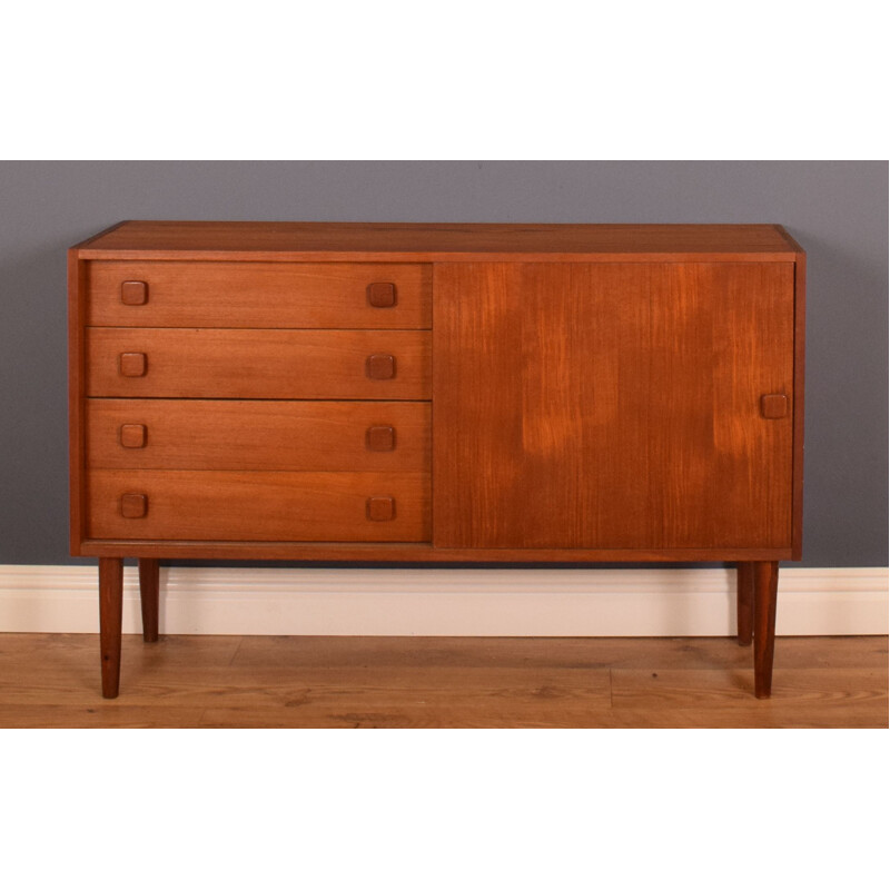 Mid century teak sideboard by Domino, Denmark, 1960s