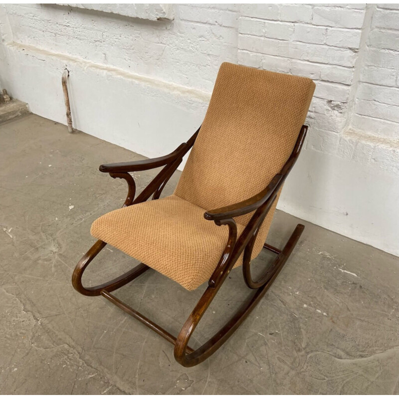 Vintage rocking chair by TON, CZ 1980s