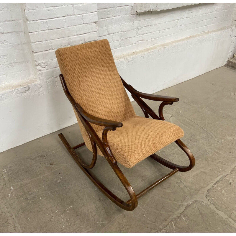 Vintage rocking chair by TON, CZ 1980s