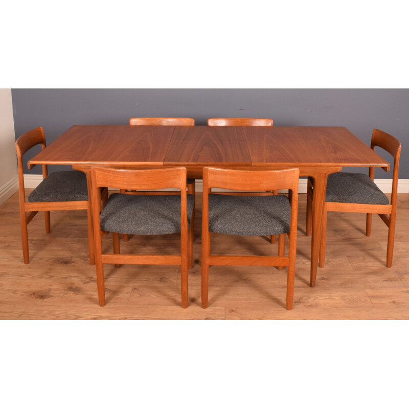 Mid century teak dining set, Denmark 1960s