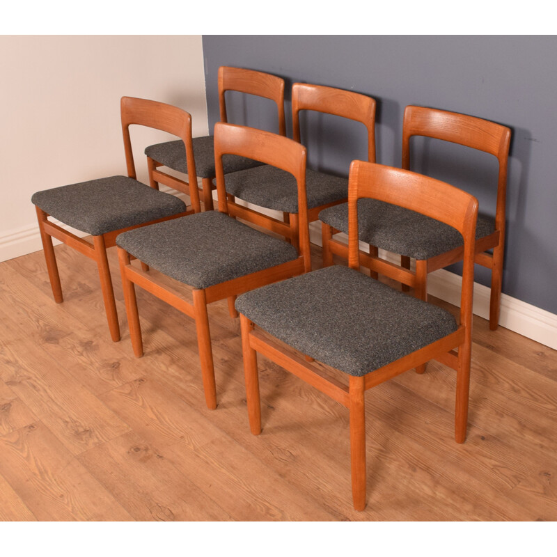 Mid century teak dining set, Denmark 1960s