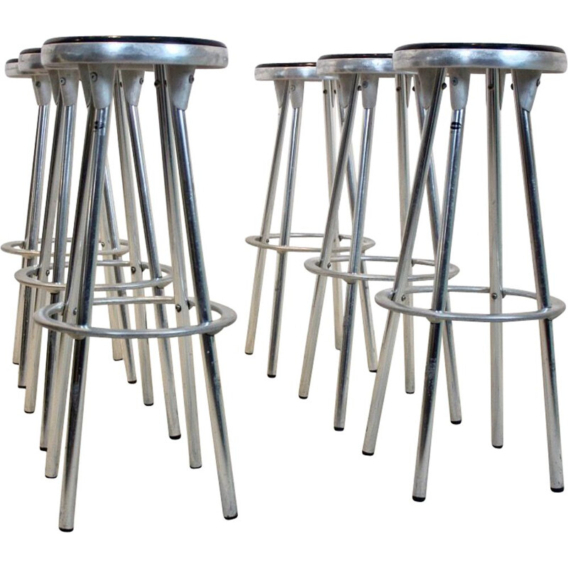 Vintage industrial bar stools  by Joan Casas I Ortinez for Indecasa Spain