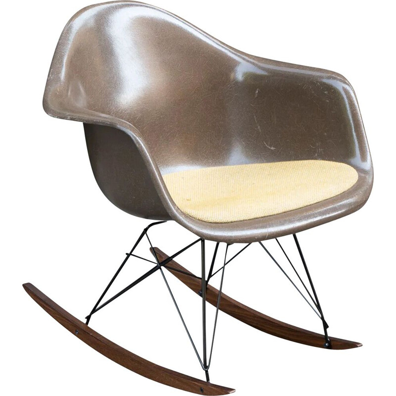 fauteuil à bascule vintage - herman miller