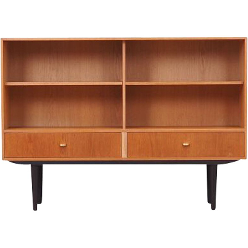 Vintage ash bookcase danish design, Denmark 1970s