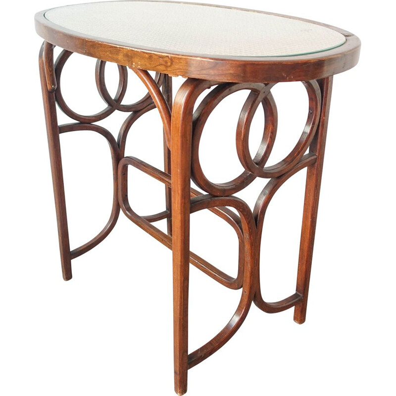 Table de bistro vintage par Thonet, 1940