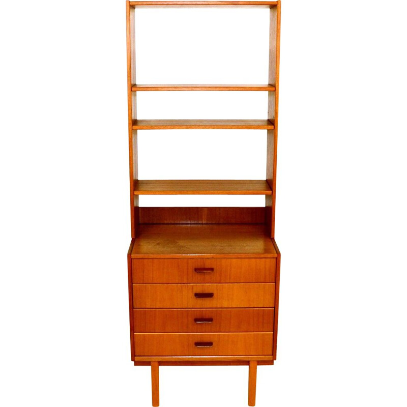 Vintage teak bookcase, Sweden 1960