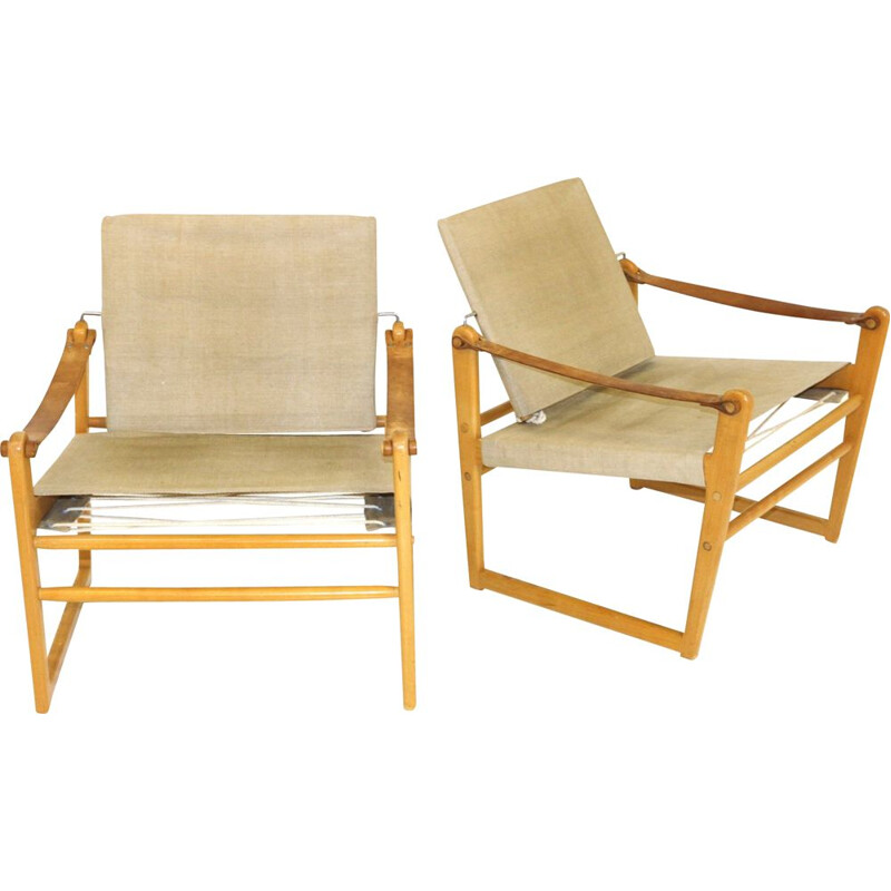 Paire de fauteuils vintage "Cikada" de Bengt Rude pour Möbel-ikéa, 1960