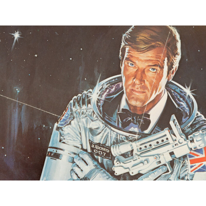 Plakat Jahrgang "Moonraker" par Daniel Goozee, 1979