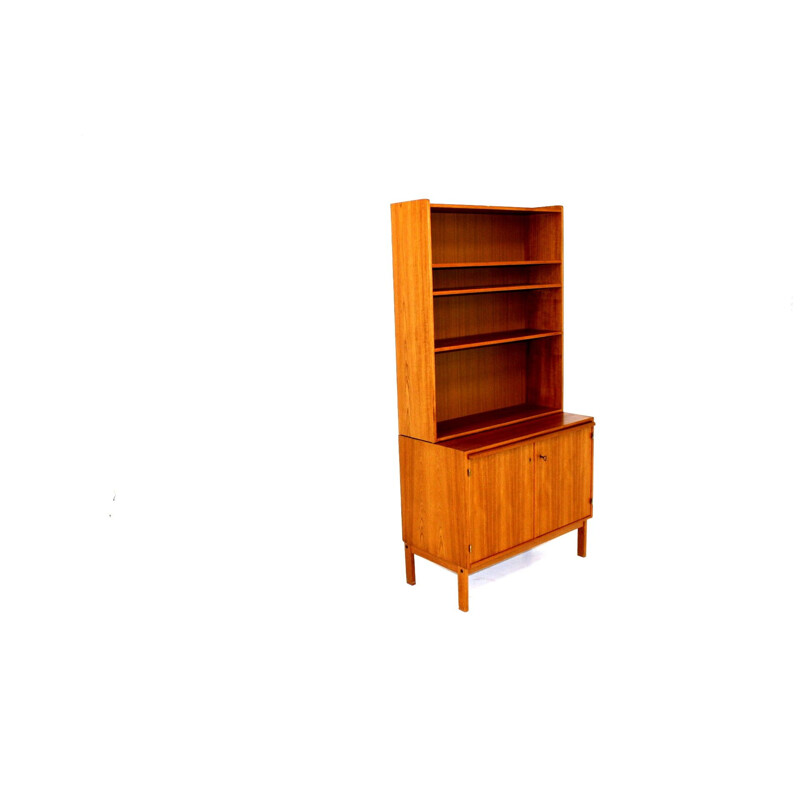 Ensemble de commode et bibliothèque vintage, Suède 1960