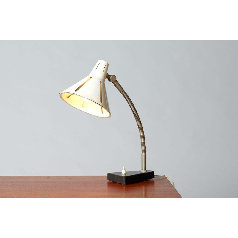 Vintage Zonneserie table lamp by Busquet for Hala