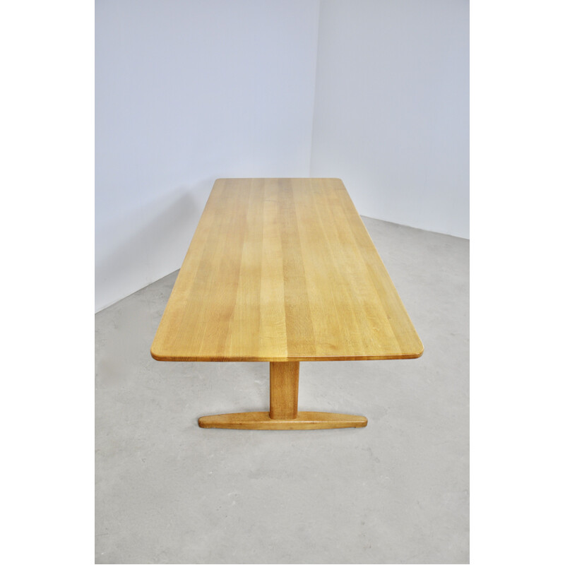 Vintage oakwood table by Børge Mogensen for C.M. Madsen, Denmark 1960