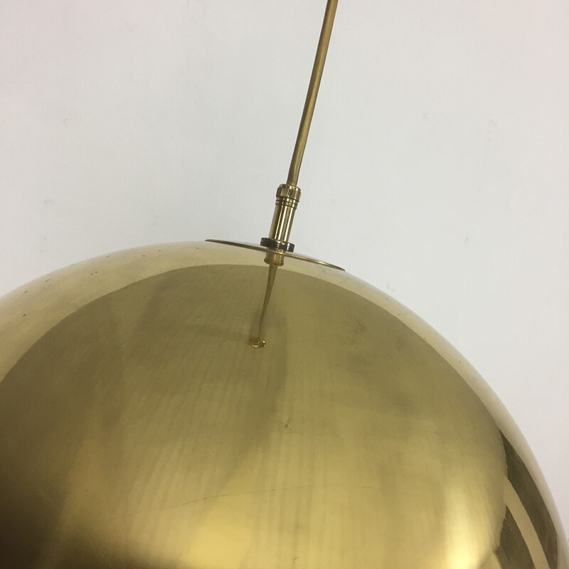 Vereinigte Werkstätten Collection hanging light in brass - 1970s