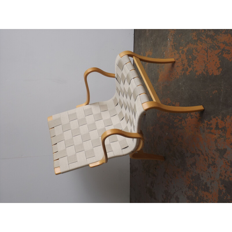 Vintage Eva armchair by Bruno Mathsson for Dux