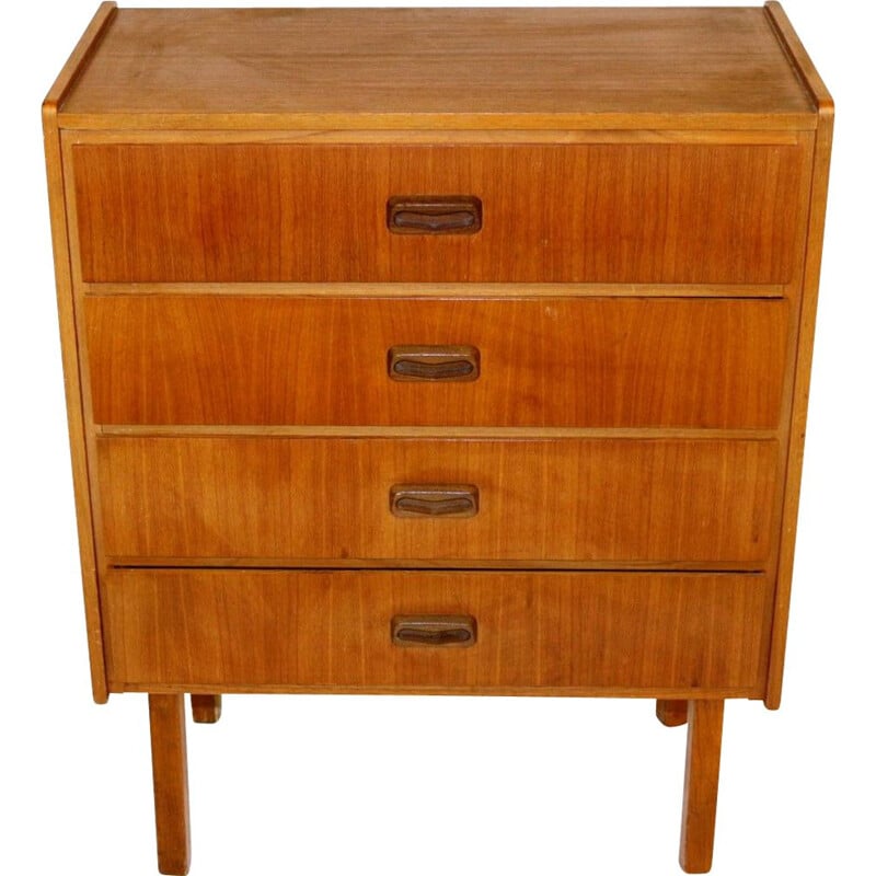 Vintage teak chest of drawers, Sweden 1960