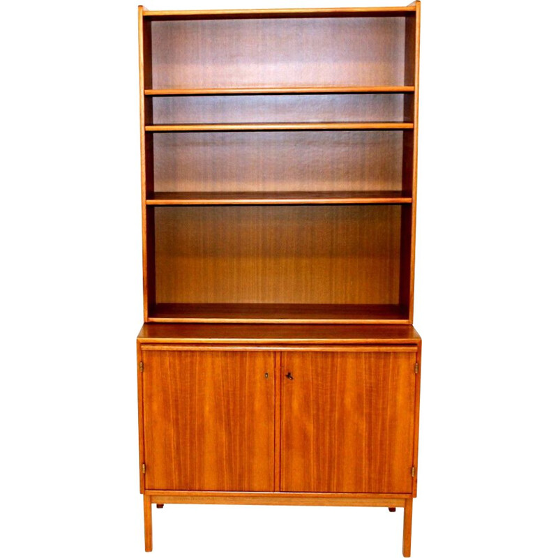 Vintage chest of drawers and bookcase, Sweden 1960