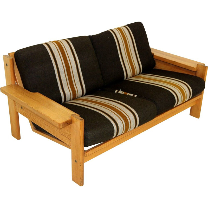 Scandinavian vintage 2-seater sofa by Svein Bjørneng, Norway 1970