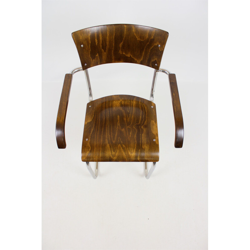 Vintage Fn 6 cantilever chair by Mart Stam for Mücke-Melder, 1930s 