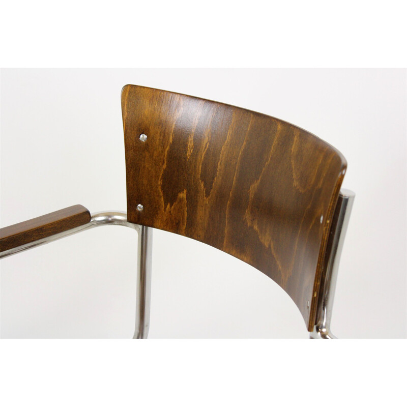 Vintage Fn 6 cantilever chair by Mart Stam for Mücke-Melder, 1930s 