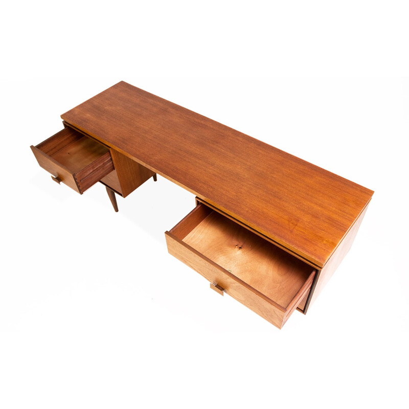 Danish vintage Range teak desk by Kofod Larsen for G Plan