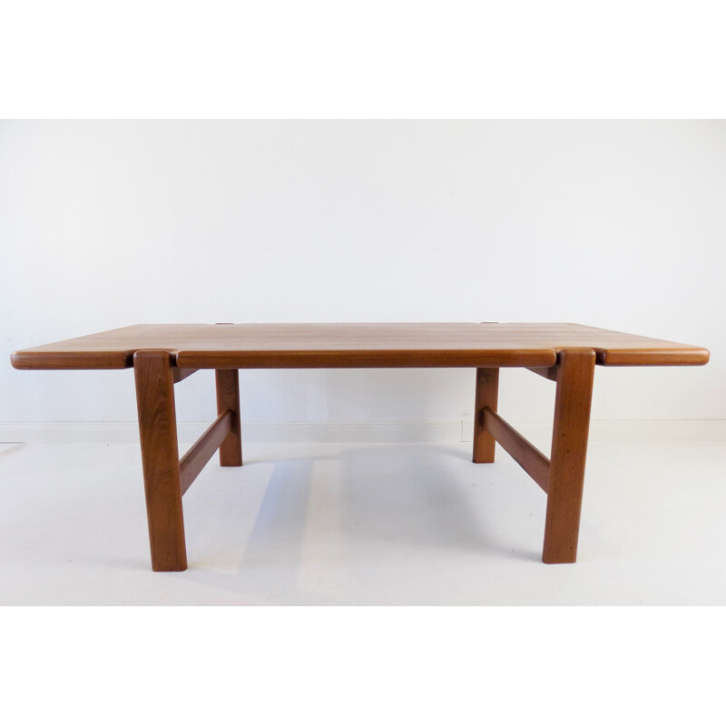 Vintage teak coffee table by Niels Bach