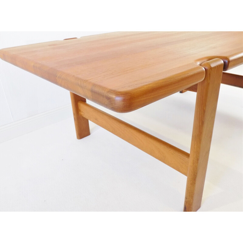 Vintage teak coffee table by Niels Bach