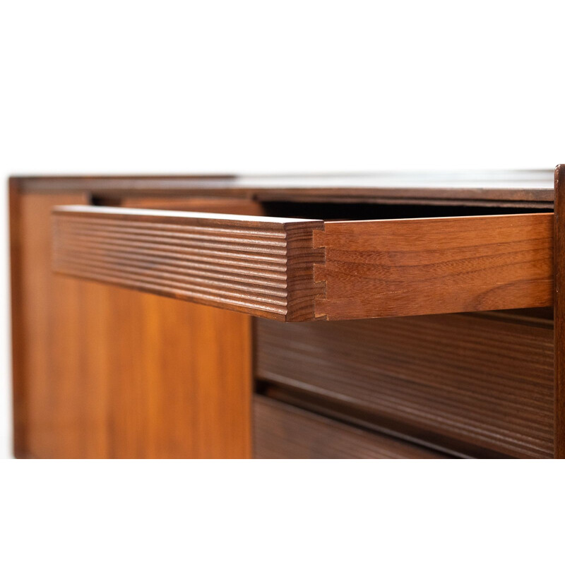 British afromosia teak vintage sideboard by Richard Hornby for Fyne Ladye, 1960s