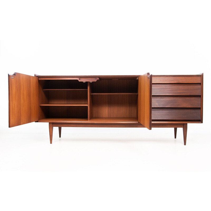 British afromosia teak vintage sideboard by Richard Hornby for Fyne Ladye, 1960s